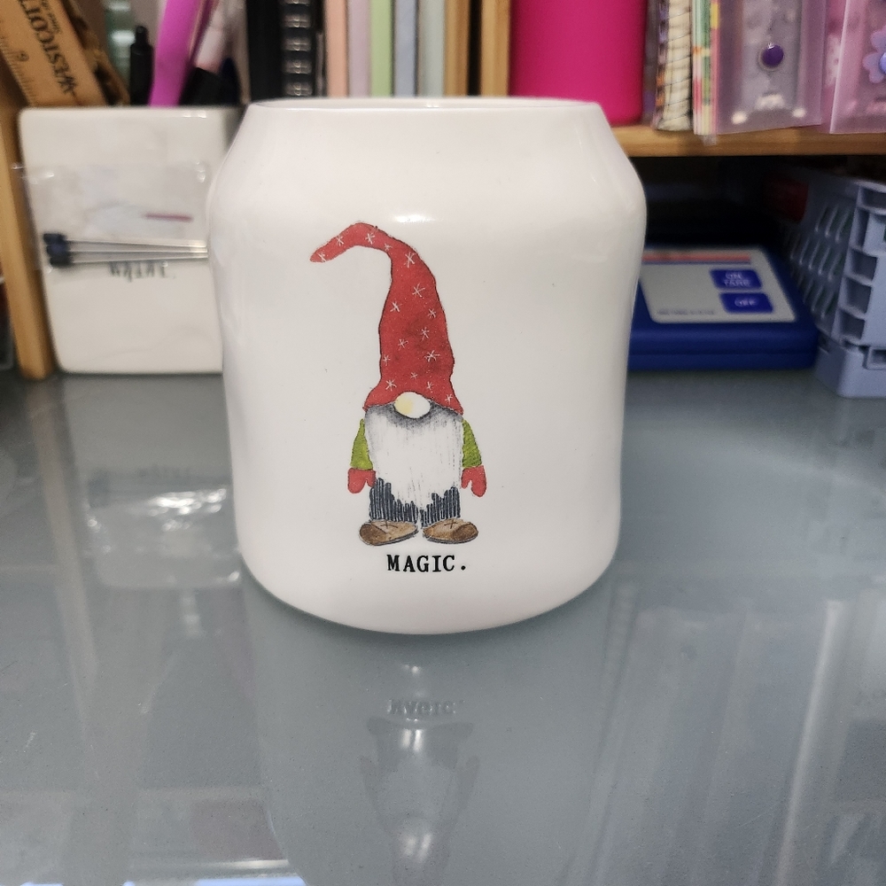 Rae Dunn gnome baby canister